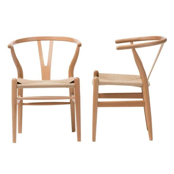 wishbone chair set of 2