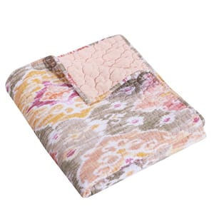 Ibiza Multicolor Global 50 in. x 60 in. Cotton Rich Throw Blanket