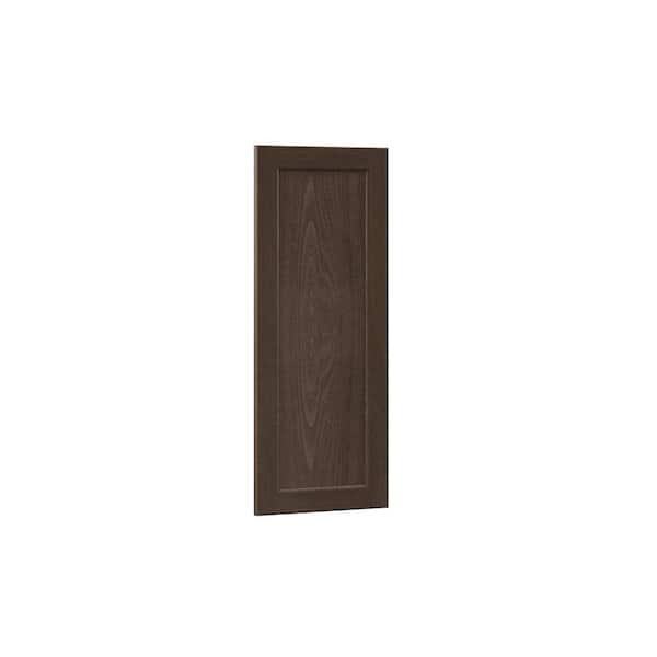 Hampton Bay Shaker 11 in. W x 29.75 in. H Wall Cabinet Decorative End Panel in Brindle