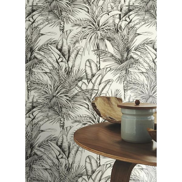 Advantage Serra Palm Non-Pasted Textured Wallpaper 2980-478013 - The Home Depot