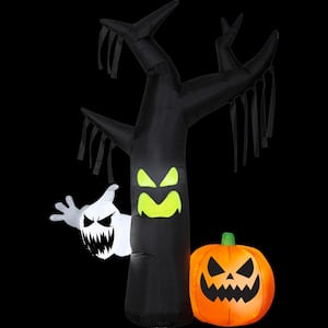 5 ft. W x 3 ft. D x 7 ft. H Inflatable Ghostly Tree Scene