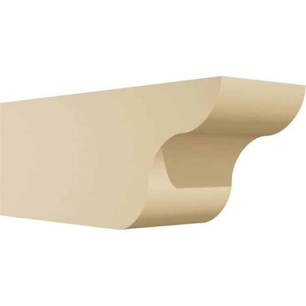 Ekena Millwork Standard Carmel 5 in. W x 6 in. H x 16 in. D Signature Urethane Rafter Tail Outlooker