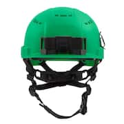 BOLT Green Type 2 Class C Front Brim Vented Safety Helmet (2-Pack)