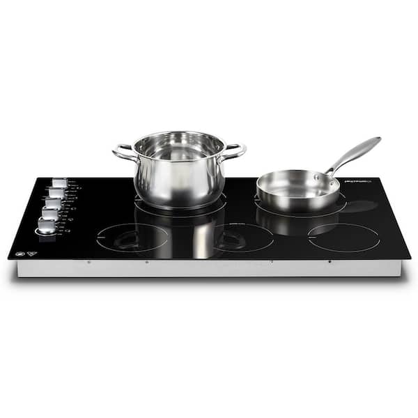 AMZCHEF Induction Range 30 inch Built-in Countertop with 4 Burners