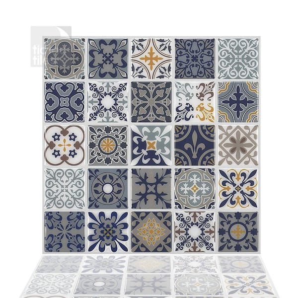 Tic Tac Tiles Moroccan Rano 10 In W X, Wall Tiles Home Depot