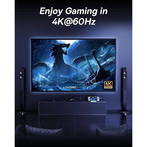 J&D 6-in-1 Docking Station für Steam Deck/ROG Ally