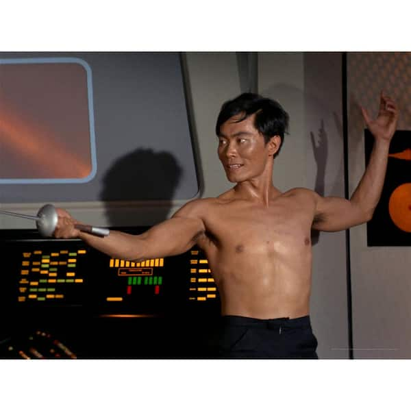 Oriental Furniture Oriental Furniture 24 in. x 32 in. "Star Trek "The Naked Time" Canvas Wall Art