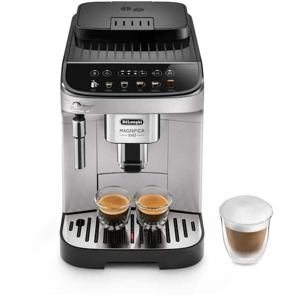 DeLonghi 1 Cup Stainless Steel Magnifica Evo Coffee Maker and