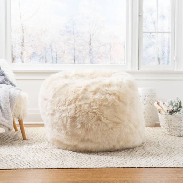 noble house faux fur bean bag