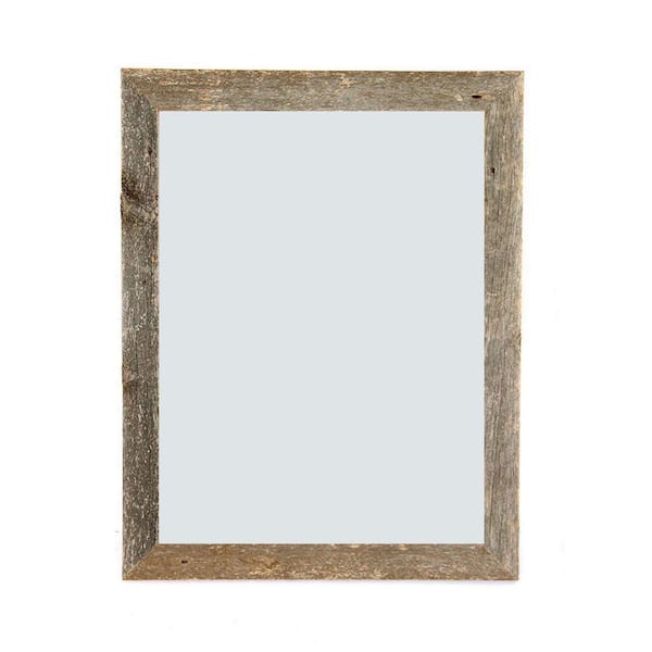 HomeRoots Josephine 16 in. x 20 in. Natural Weathered Gray Picture Frame