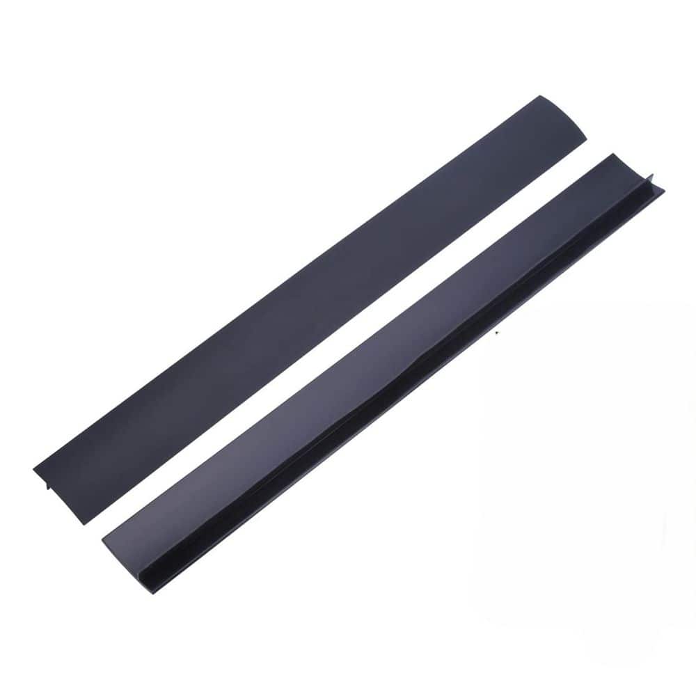 2 Pack 25 in. Black Flexible Silicone Stove Gap Cover, Kitchen Counter Gap Filler Between Stove and Countertop price history on PriceWatchPro