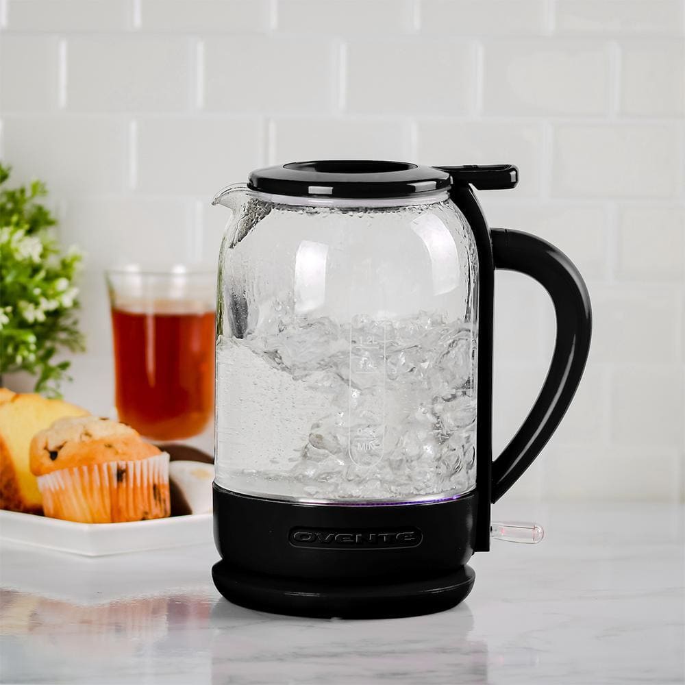 Ovente 6.3-Cup Glass Electric Kettle - Thumbnail 4