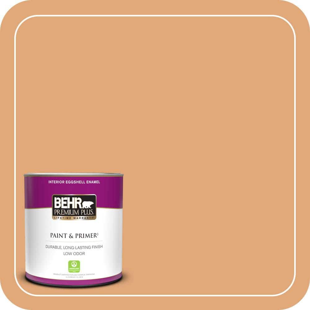 1 qt. #MQ4-36 Thai Ice Tea Eggshell Enamel Low Odor Interior Paint & Primer price history on PriceWatchPro
