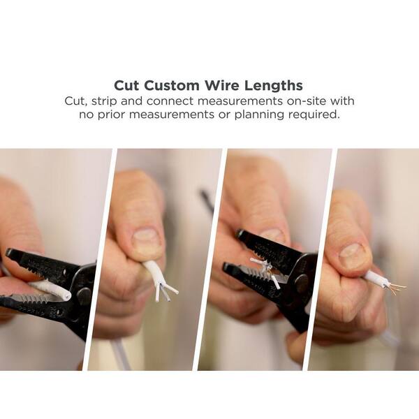 BLACK+DECKER Push Connect Jumper Wire Spool for Under Cabinet