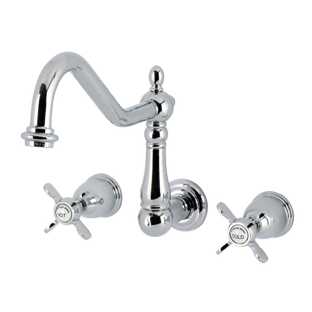 Essex 2-Handle Wall Mount Standard Kitchen Faucet in Polished Chrome price history on PriceWatchPro