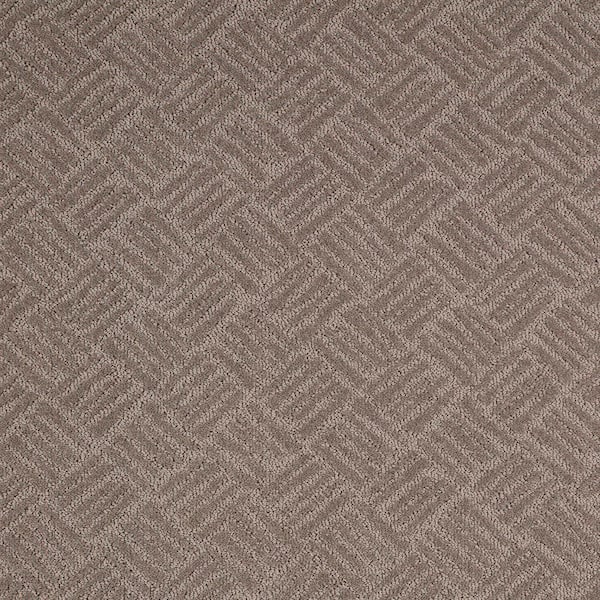 Lifeproof with Petproof Technology Embers Aloft Rocky Ridge Gray 39 oz. Triexta Pattern Installed Carpet