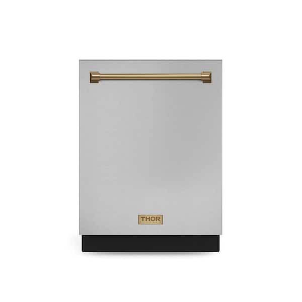 Gordon Ramsay Series 24 in. Top Control Built-In Tall Tub Dishwasher in SS/Bronze with 8-cycles and Open Dry