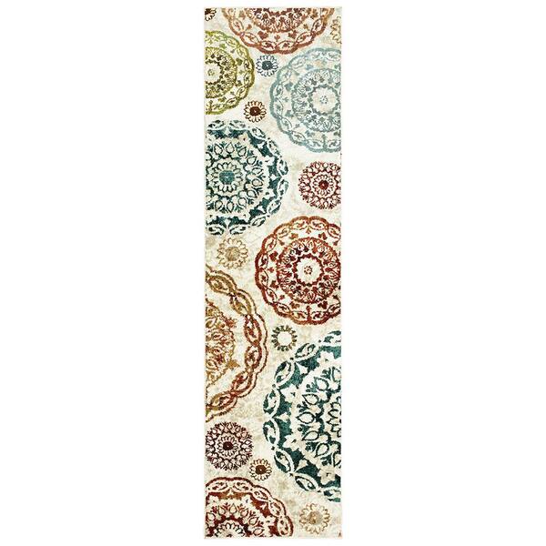 Home Decorators Collection Melrose Multi 2 ft. x 8 ft. Rectangle Indoor Runner Rug