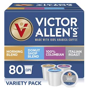 Coffee Variety Pack Assorted Roast Single Serve Coffee Pods for Keurig K-Cup Brewers (80 Count)