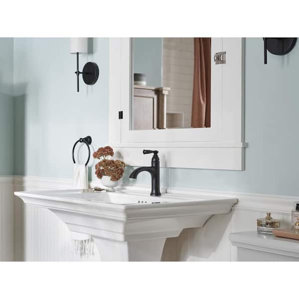 Moen Banbury 4 In Centerset Single Handle Bathroom Faucet Matte Black 84945bl - How To Paint Bathroom Faucets Matte Black Moen Banbury 4 In Centerset Single Handle Bathroom Faucet Matte Black 84945bl - How To Paint Bathroom Faucets Matte Black