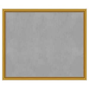 Townhouse Gold 52 in. x 44 in Framed Magnetic Board