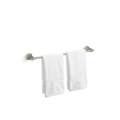 Rubicon 24 in. Towel Bar in Vibrant Brushed Nickel