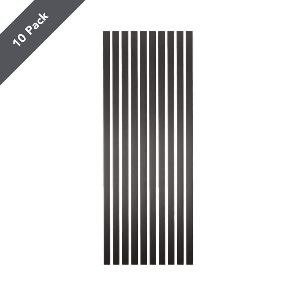 Deckorators 32 in. x .75 in. Bronze Aluminum Square-Shaped Estate Baluster (10-Pack)