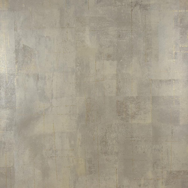 Brewster Distressed Textures Taupe Paper Strippable Roll (Covers 57.8 sq. ft.)