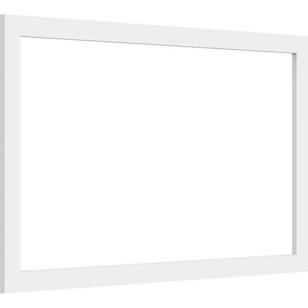 Ekena Millwork 34"W x 20"H x 3/8"P Prescott Decorative Wall Panel (Two-Piece)