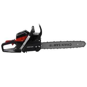 18 in. 58 cc 2-Stroke Gas Chainsaw Handheld Gas Powered Chainsaw