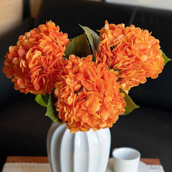 Home Decor Series: 3 - Piece, 21 in. H x 8.6 in. W Orange