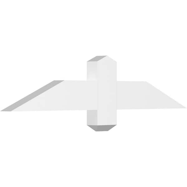 Ekena Millwork Eugene 36 in. W x 7.5 in. H x 2 in. D Signature Polyurethane Bracket