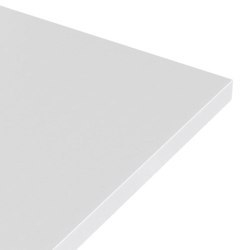 Magnolia 49" White Solid Wood Single Bathroom Vanity with Quartz Top