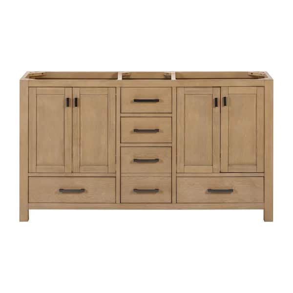Avanity Modero 60 in. Bath Vanity Cabinet without Top in Brushed Oak