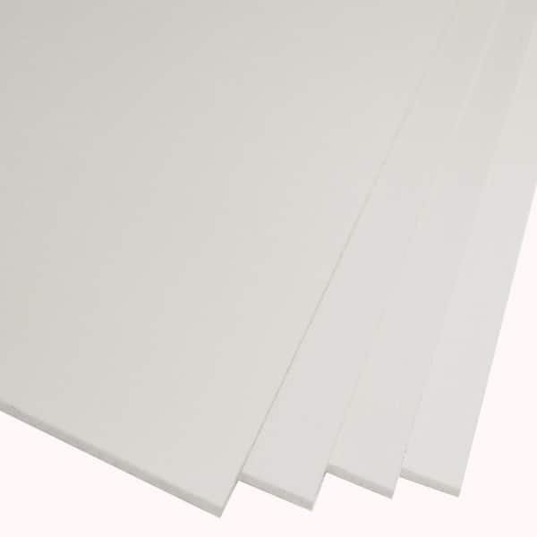 SHAPE PRODUCTS 24 In. X 36 In. X .100 In. White HDPE Sheet (4-Pack ...