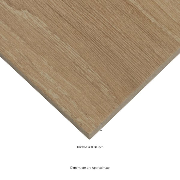 MSI Modena Natural Beige 9 in. x 47 in. Matte Porcelain Floor and