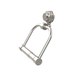 Venus Collection Single Post Toilet Paper Holder with Dotted Accents in Polished Nickel
