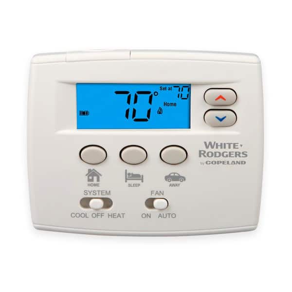 80 Series Blue, Non-Programmable, Single Stage (1H/1C) Easy Set Thermostat