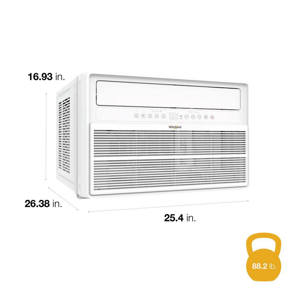 18,000 BTU White Window Inverter Air Conditioner with Remote