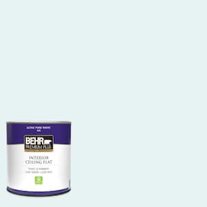 1 qt. #BL-W04 Ethereal White Ceiling Flat Interior Paint