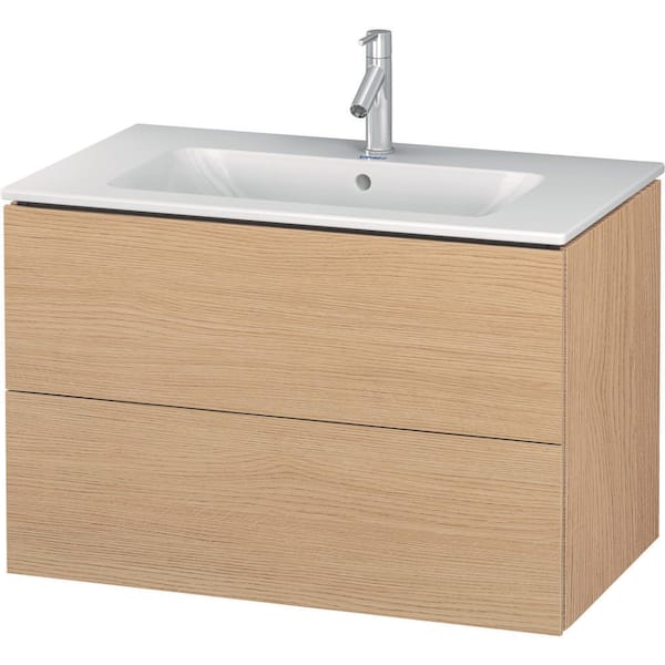 Duravit L-Cube 18.88 in. W x 32.25 in. D x 21.63 in. H Bath Vanity Cabinet without Top in Natural Oak