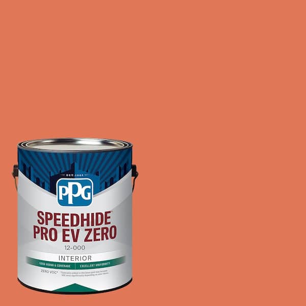 PPG Speedhide Pro EV Zero 1 gal. PPG1194-6 Clay Pot Semi-Gloss Interior Paint