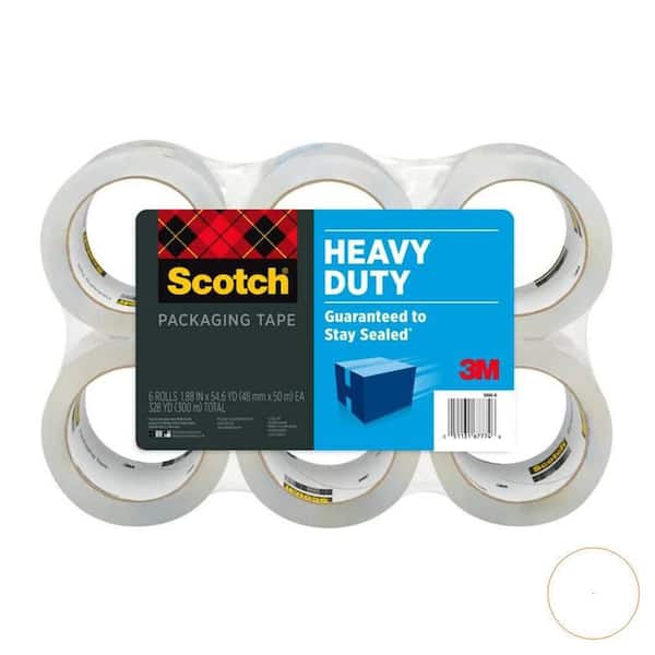 1.88 in. x 54.6 yds. Heavy Duty Shipping Packaging Tape (36-Rolls)