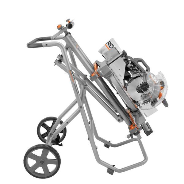 RIDGID AC9946 Mobile Mitre Saw Stand Gray for sale online 