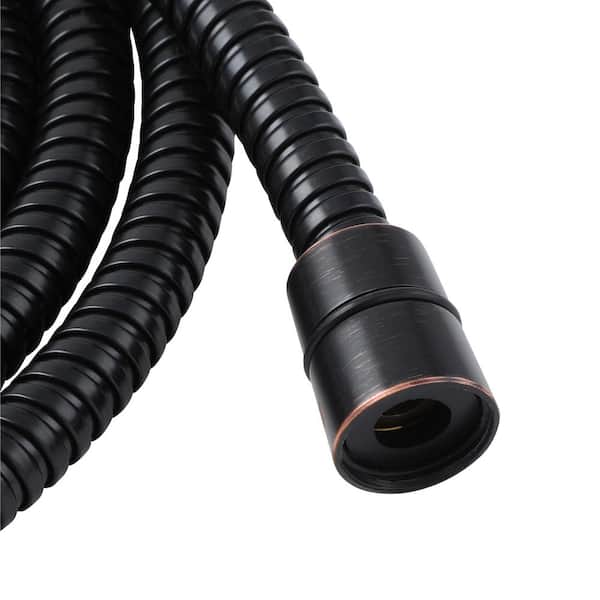 Details about   59" Extra Long Oil Rubbed Bronze Shower Hose Stainless Steel Handheld Extension 