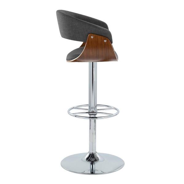 https://images.thdstatic.com/productImages/2a827252-4c7c-4b42-8db5-e778675d3505/svn/charcoal-fabric-walnut-wood-chrome-metal-lumisource-bar-stools-bs-vmo-whl2-chrwlchar2-e1_600.jpg