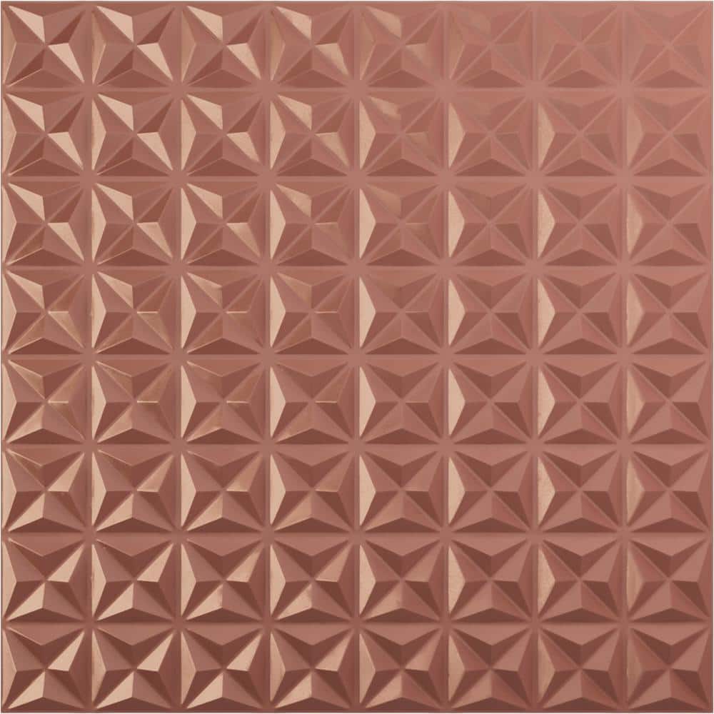 "19-5/8""W x 19-5/8""H Coralie EnduraWall Decorative 3D Wall Panel, Champagne Pink (12-Pack for 32.04 Sq.Ft.)" price history on PriceWatchPro