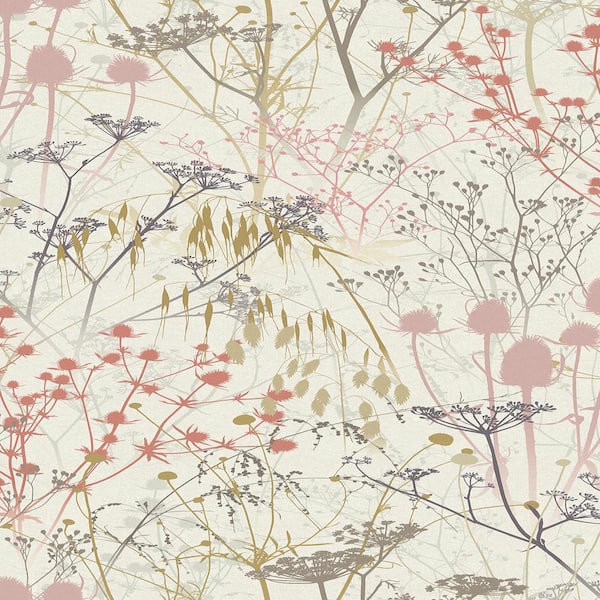 Graham & Brown Clarissa Hulse Summer Border Shell Wallpaper