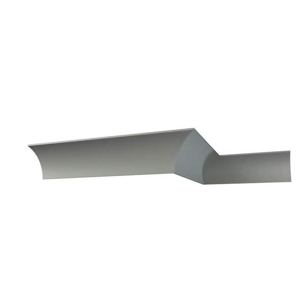 Ekena Millwork Fox 14.625 in. D x 18.5 in. W x 12 in. L Polyurethane Crown Moulding Sample