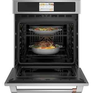 27 in. Smart Single Electric Wall Oven with Convection Self-Cleaning in Stainless Steel